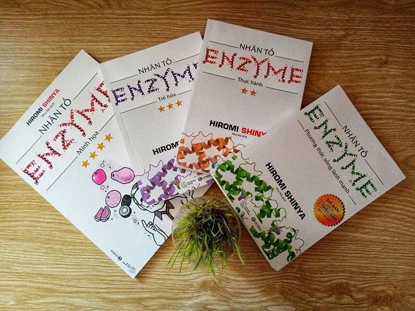 Nhân tố Enzym trọn bộ 4 cuốn của bác sĩ Hiromi Shinya