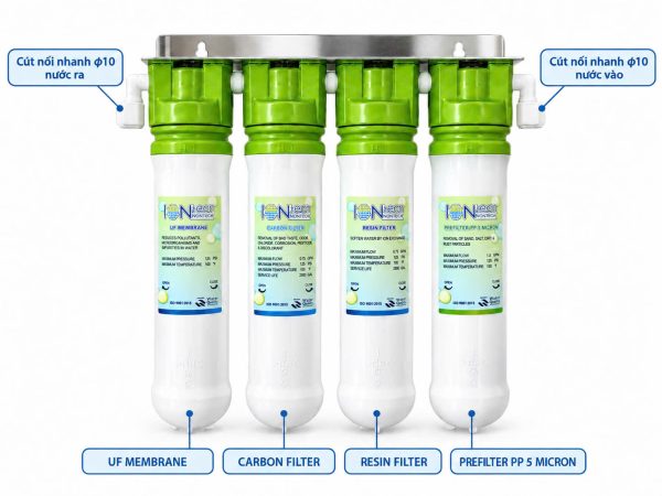 Thiết bị lọc 4 cấp iontech